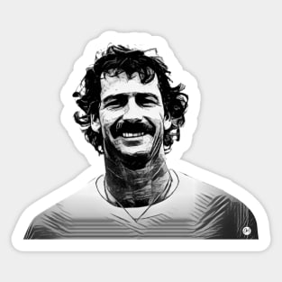 Come on Aussies come on - cricket legend Sticker